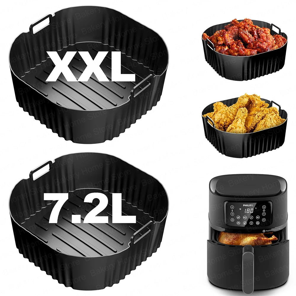 Philips Air Fryer Airfryer Xxl - Forma de Silicone para Air Fryer