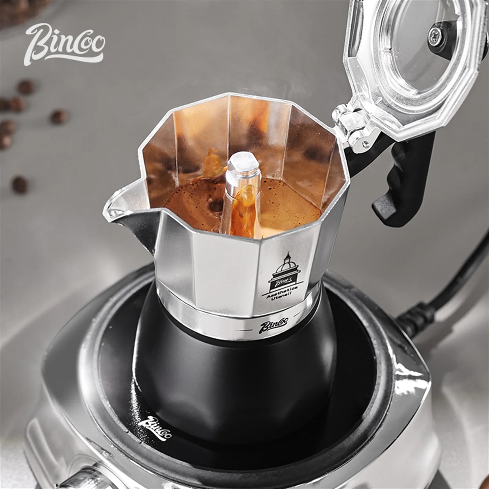 BINCOO Pote Moka de Válvula Du - Coffee Equipment Set avaliação e preço