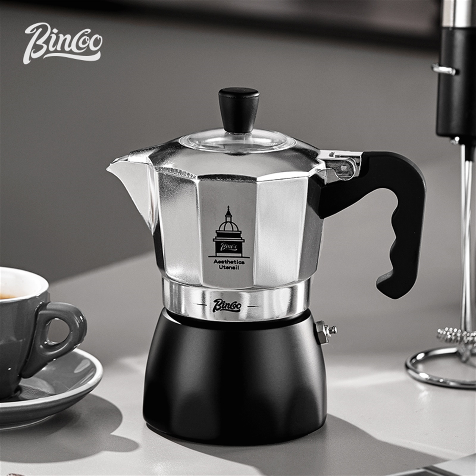 BINCOO Pote Moka de Válvula Du - Coffee Equipment Set avaliação e preço