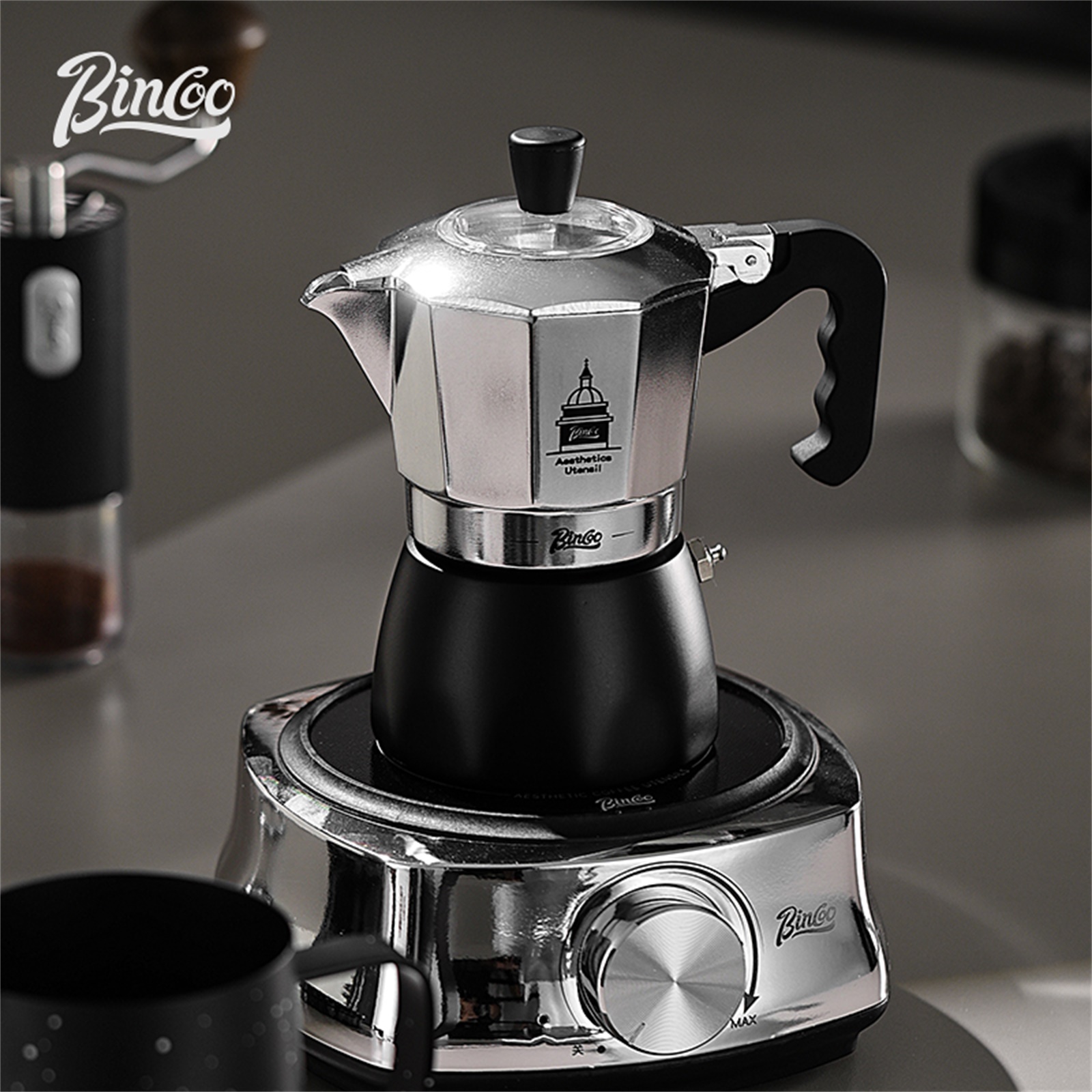 BINCOO Pote Moka de Válvula Du - Coffee Equipment Set avaliação e preço