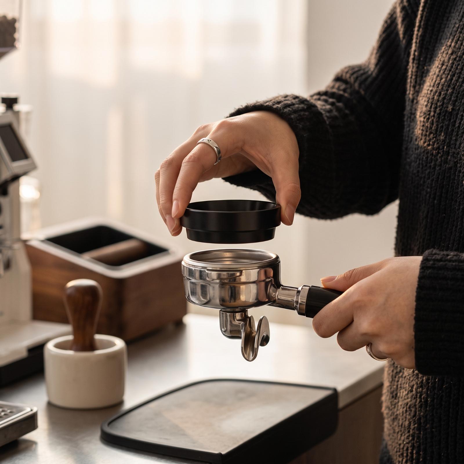 Anel Dosador de Café, Colar de - Dosing Funnel Ring avaliação e preço