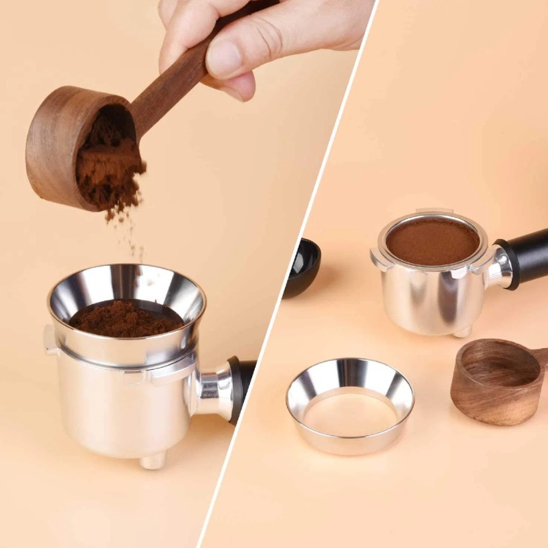Funil dosagem de café expresso - Dosing Funnel Ring avaliação e preço